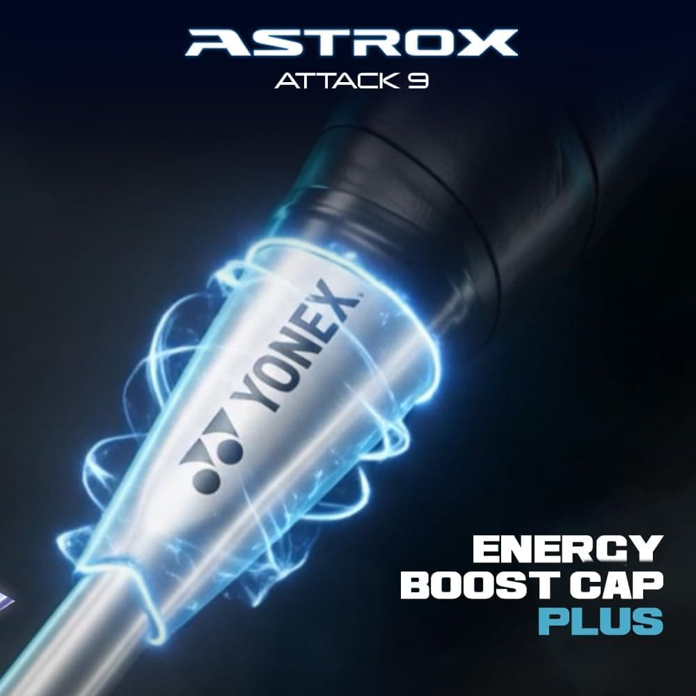 راکت بدمینتون YONEX خاکستری گانمتال مدل Astrox Attack 9 G4 4U ساخت هند راکت بدمینتون YONEX خاکستری گانمتال مدل Astrox Attack 9 G4 4U ساخت هند