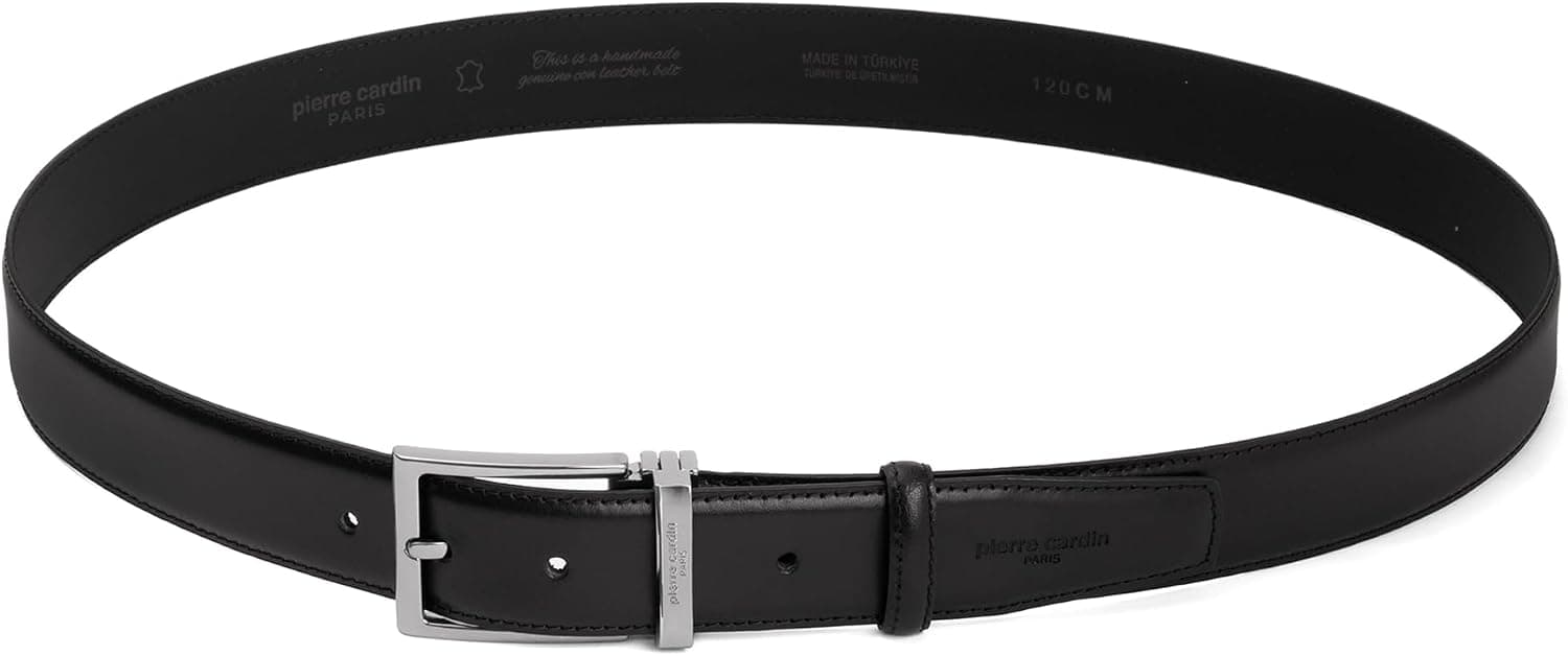 کمربند مردانه Pierre Cardin چرمی عرض 3,5 cm مدل PC2209K کمربند مردانه Pierre Cardin چرمی عرض 3,5 cm مدل PC2209K