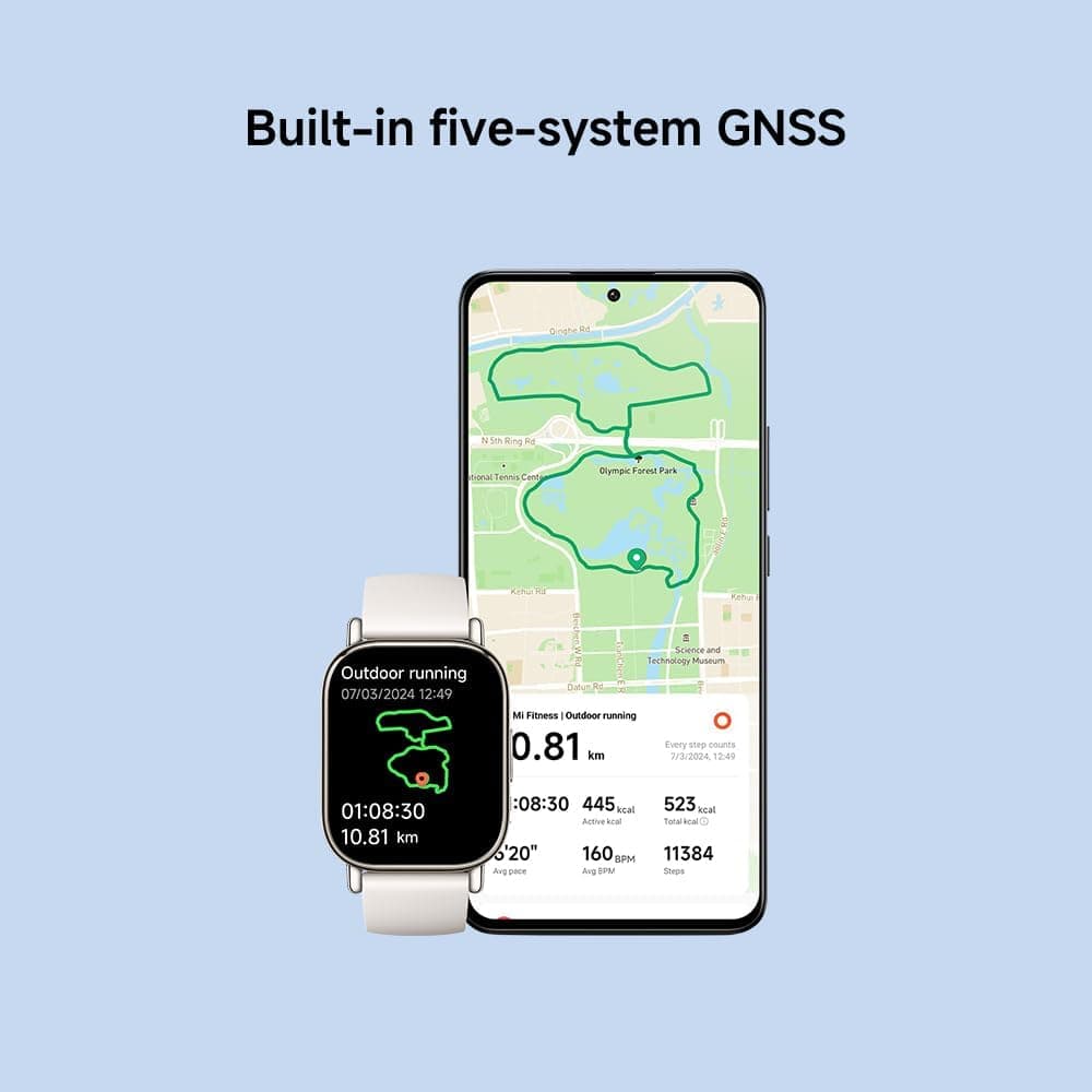 ساعت مچی Xiaomi Redmi Watch 5 Lite رنگ طلایی روشن ساعت مچی Xiaomi Redmi Watch 5 Lite رنگ طلایی روشن