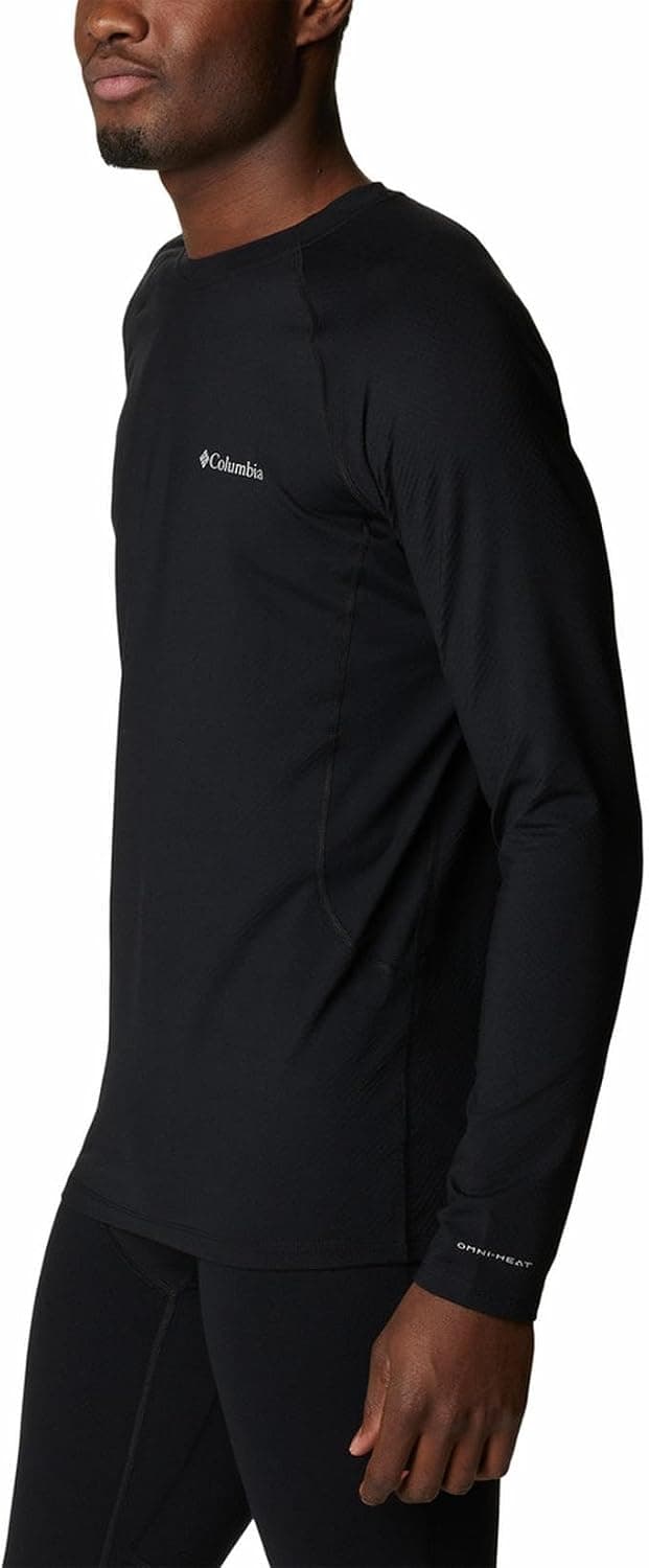 تیشرت آستین بلند یقه گرد مردانه Columbia با پارچه Omni-Heat Infinity Knit تیشرت آستین بلند یقه گرد مردانه Columbia با پارچه Omni-Heat Infinity Knit