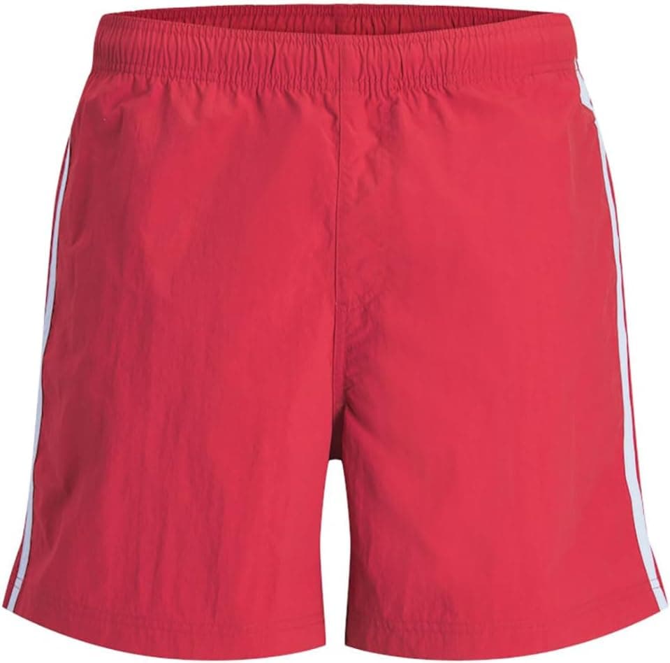 شورت شنای مردانه JACK & JONES سرمهای Bill Rex Track 12307518-SKYC شورت شنای مردانه JACK & JONES سرمهای Bill Rex Track 12307518-SKYC