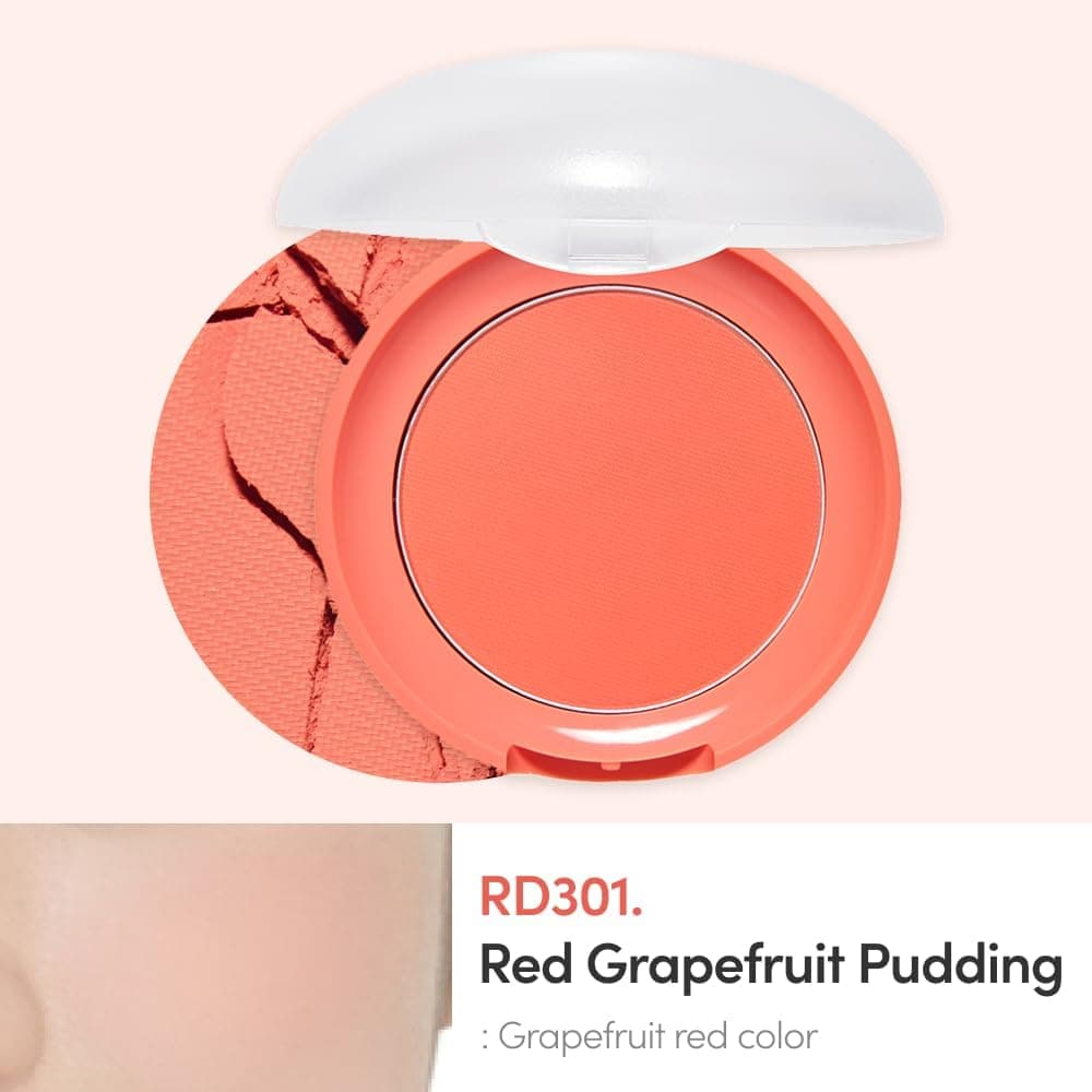 رژگونه پودری ETUDE مدل Red Grapefruit Pudding 4g رژگونه پودری ETUDE مدل Red Grapefruit Pudding 4g