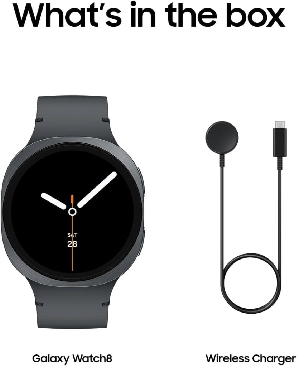 ساعت هوشمند Samsung بلوتوثی گرافیتی مدل Galaxy Watch 8 44mm ساعت هوشمند Samsung بلوتوثی گرافیتی مدل Galaxy Watch 8 44mm