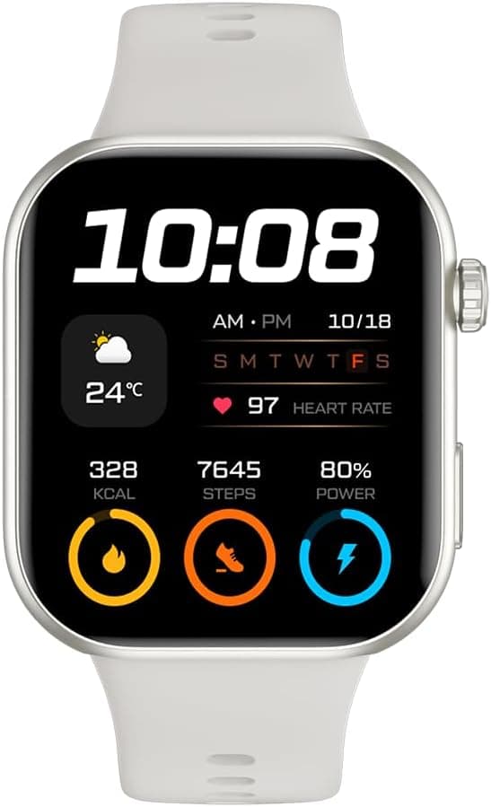 ساعت هوشمند HONOR Choice Watch 2i با نمایشگر AMOLED 1.85″، تماس بلوتوثی، سفید ساعت هوشمند HONOR Choice Watch 2i با نمایشگر AMOLED 1.85″، تماس بلوتوثی، سفید