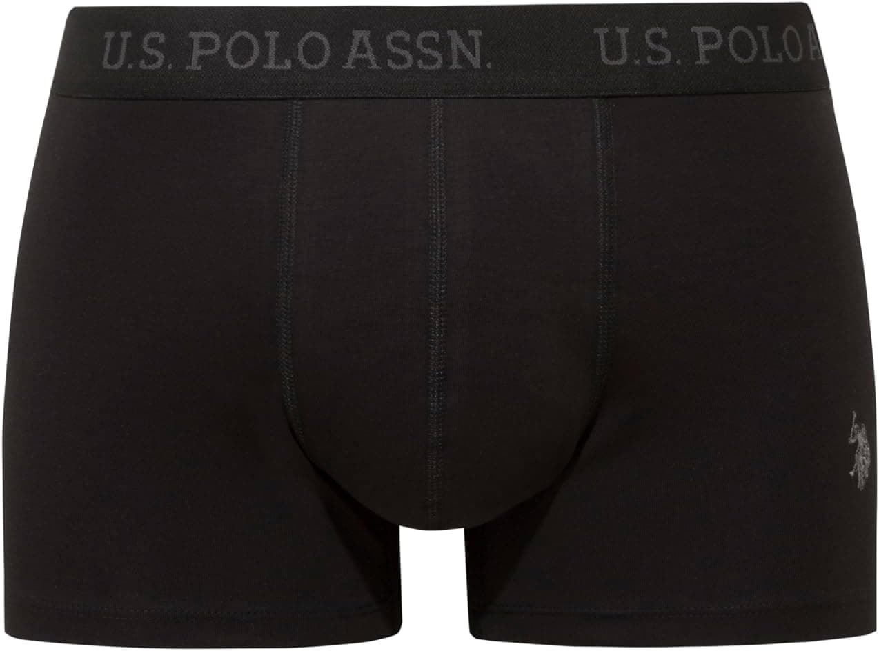 باکسر مردانه U.S. POLO ASSN. مشکی بسته 3 تایی باکسر مردانه U.S. POLO ASSN. مشکی بسته 3 تایی