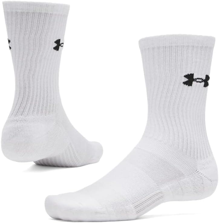 جوراب یونیسکس Under Armour نخی عملکردی 3 Pack Crw جوراب یونیسکس Under Armour نخی عملکردی 3 Pack Crw