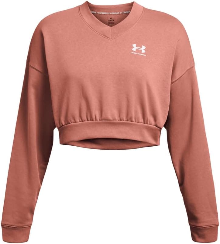 سویشرت زنانه Under Armour یقهگرد کوتاه و اورسایز پارچه حولهای مدل Rakip سویشرت زنانه Under Armour یقهگرد کوتاه و اورسایز پارچه حولهای مدل Rakip