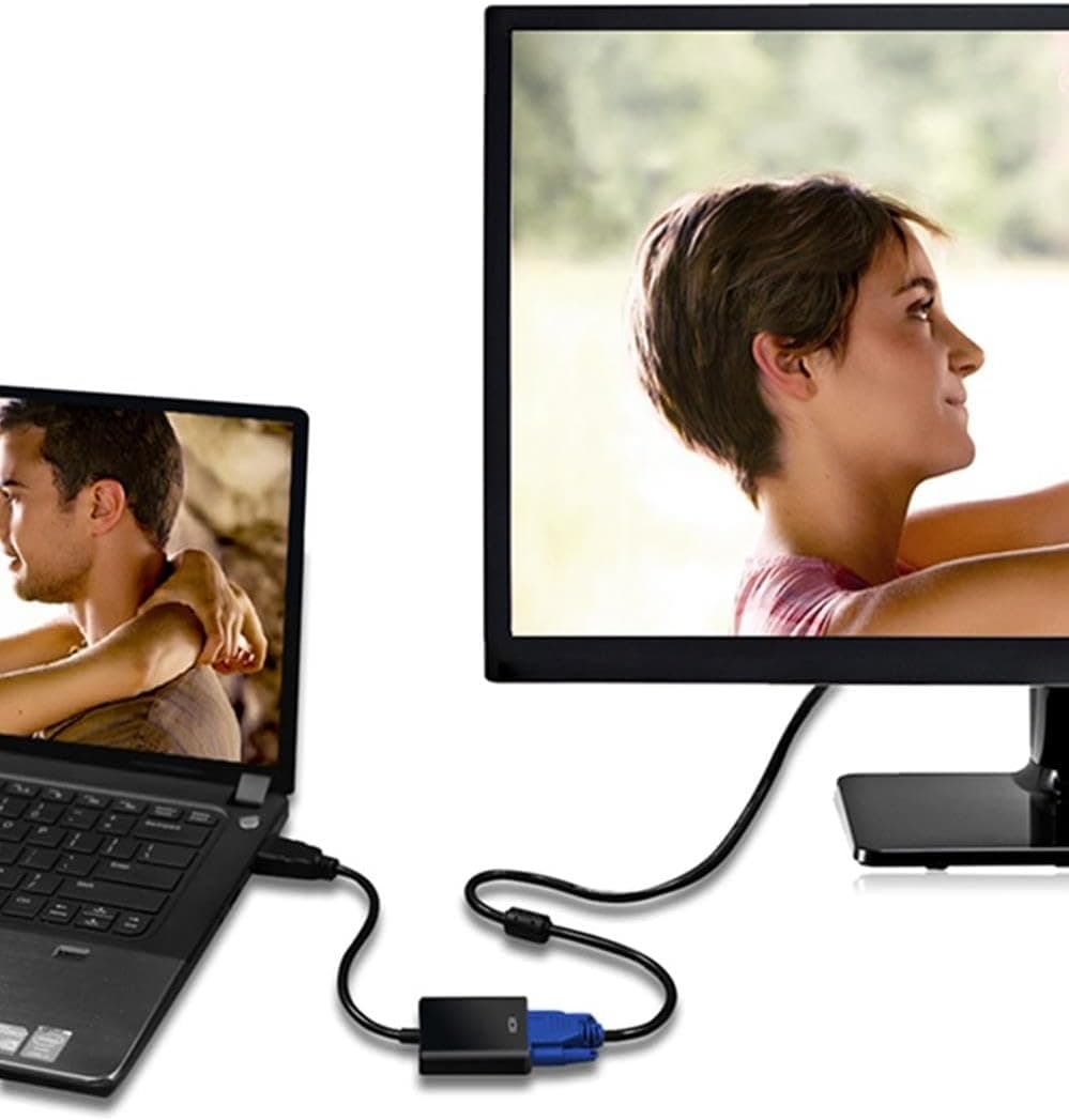 مبدل تصویر دیجیتال HDMI به VGA Lunatic مشکی با خروجی HDMI مدل 8744 مبدل تصویر دیجیتال HDMI به VGA Lunatic مشکی با خروجی HDMI مدل 8744