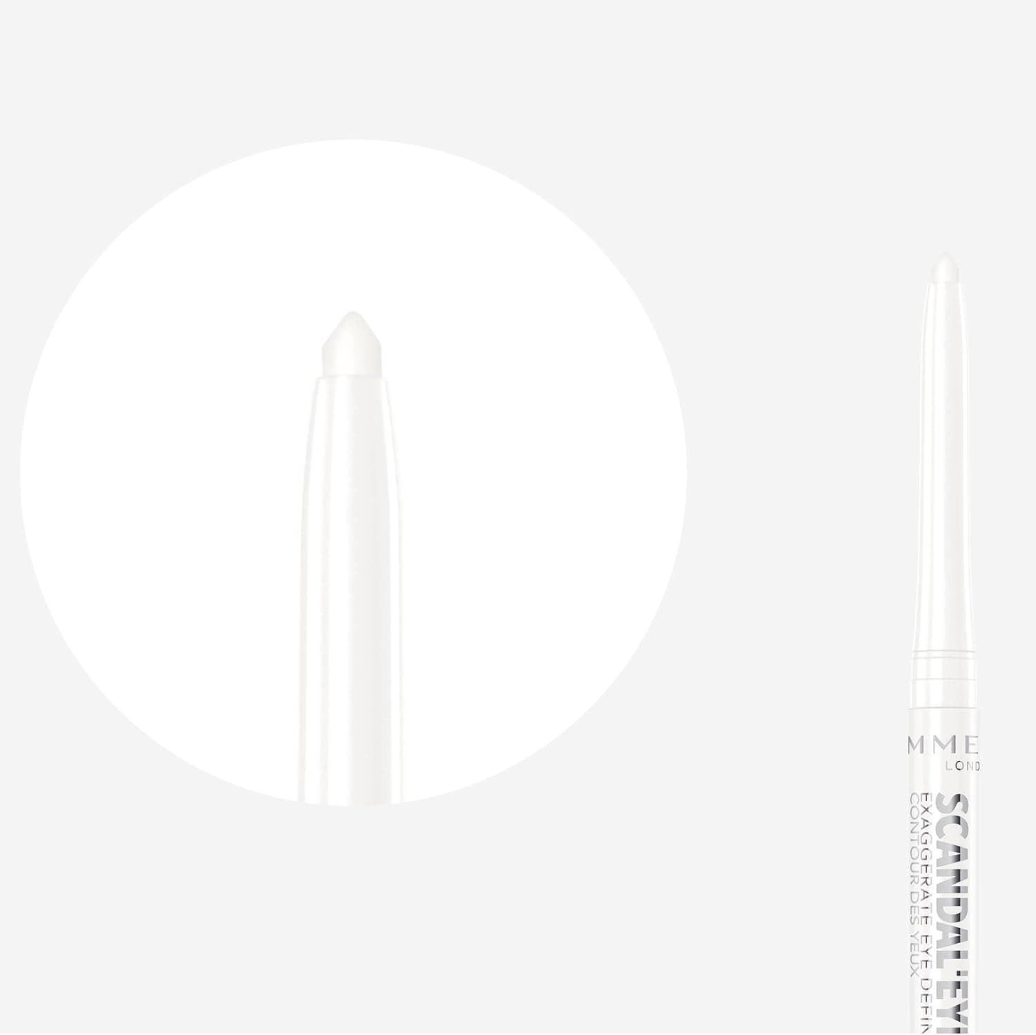 مداد چشم Rimmel Scandaleyes Exaggerate سفید برفی 0.35g مداد چشم Rimmel Scandaleyes Exaggerate سفید برفی 0.35g