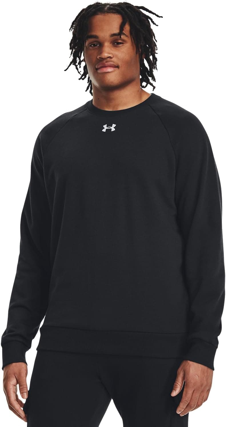 سوئیشرت مردانه Under Armour یقه گرد مدل Rival Fleece سوئیشرت مردانه Under Armour یقه گرد مدل Rival Fleece