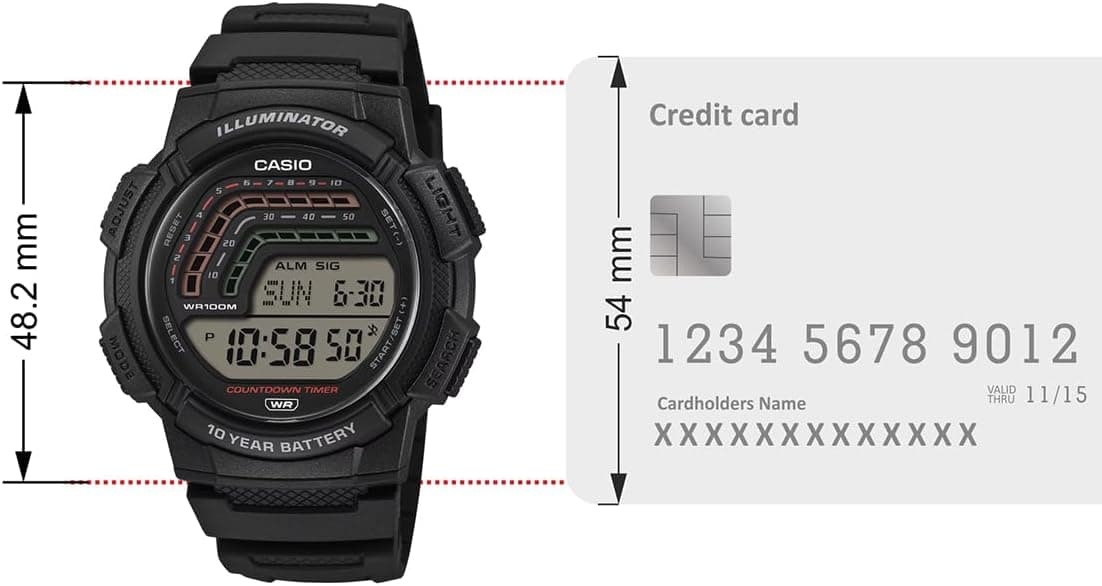 ساعت مچی مردانه Casio مدل WS-1800 ساعت مچی مردانه Casio مدل WS-1800