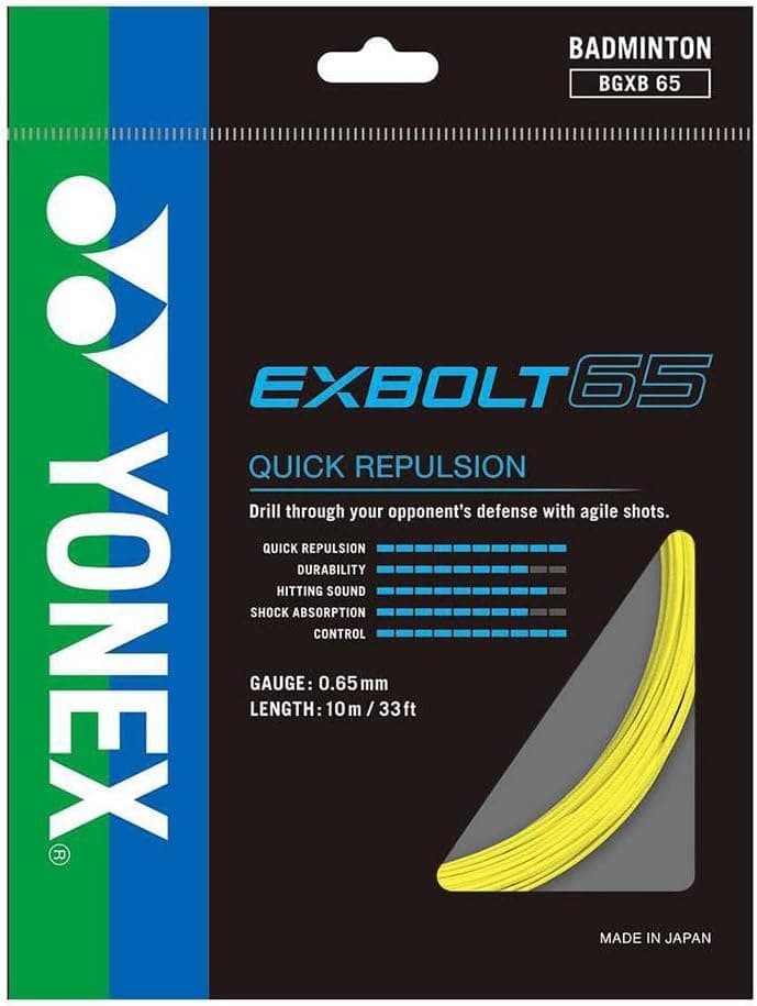 زه بدمینتون YONEX BG Exbolt 65 زه بدمینتون YONEX BG Exbolt 65