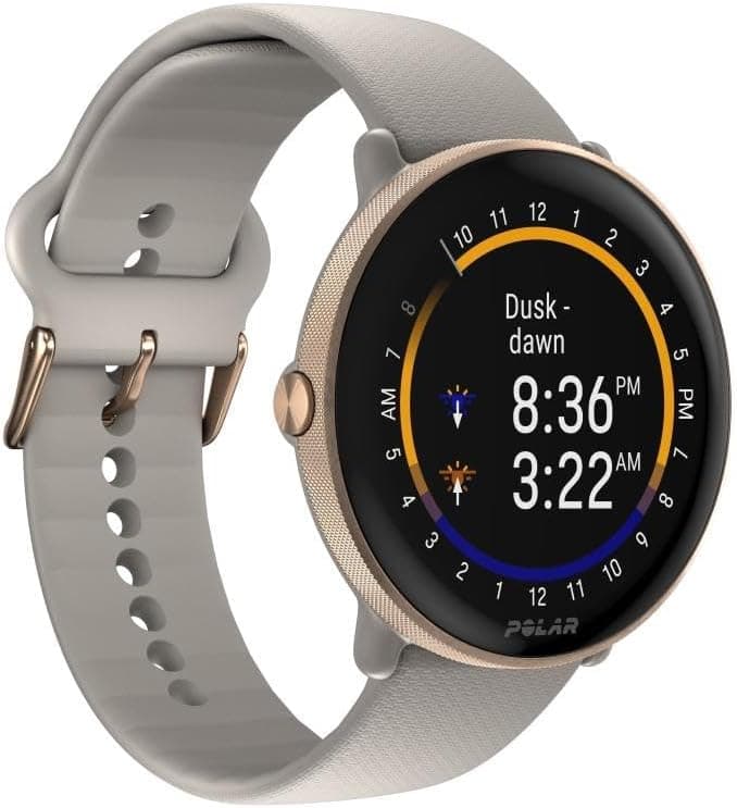 ساعت هوشمند Polar Ignite 3 با نمایشگر AMOLED و GPS، پایش نبض و تحلیل خواب، سایز S-L، خاکستری شنی ساعت هوشمند Polar Ignite 3 با نمایشگر AMOLED و GPS، پایش نبض و تحلیل خواب، سایز S-L، خاکستری شنی