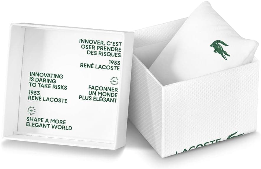 ساعت آنالوگ کوارتز مردانه Lacoste بند سیلیکونی بافت Petit Piqué مدل 12.12 ساعت آنالوگ کوارتز مردانه Lacoste بند سیلیکونی بافت Petit Piqué مدل 12.12