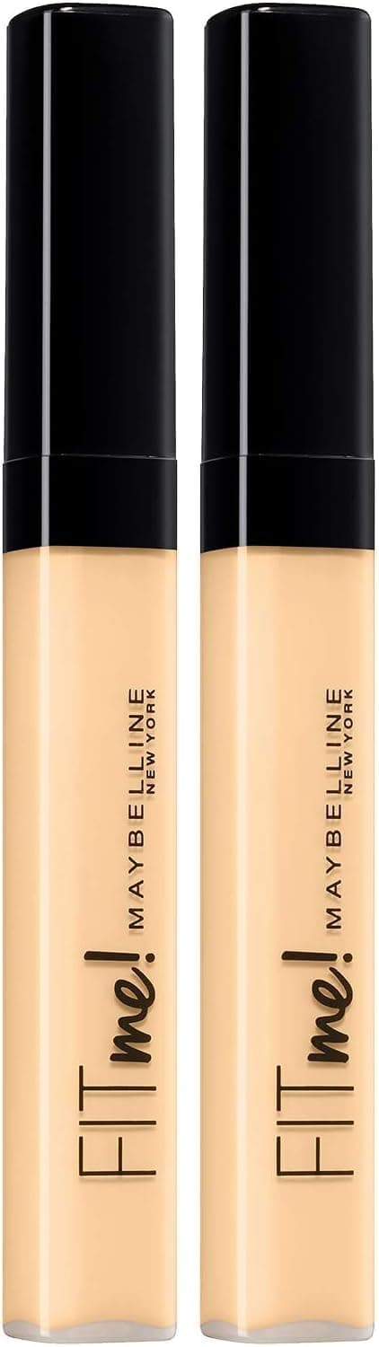 کانسیلر صورت پوست معمولی تا چرب MAYBELLINE با پوشش طبیعی، مدل Fit Me 25 Medium، بسته ۲ عددی کانسیلر صورت پوست معمولی تا چرب MAYBELLINE با پوشش طبیعی، مدل Fit Me 25 Medium، بسته ۲ عددی