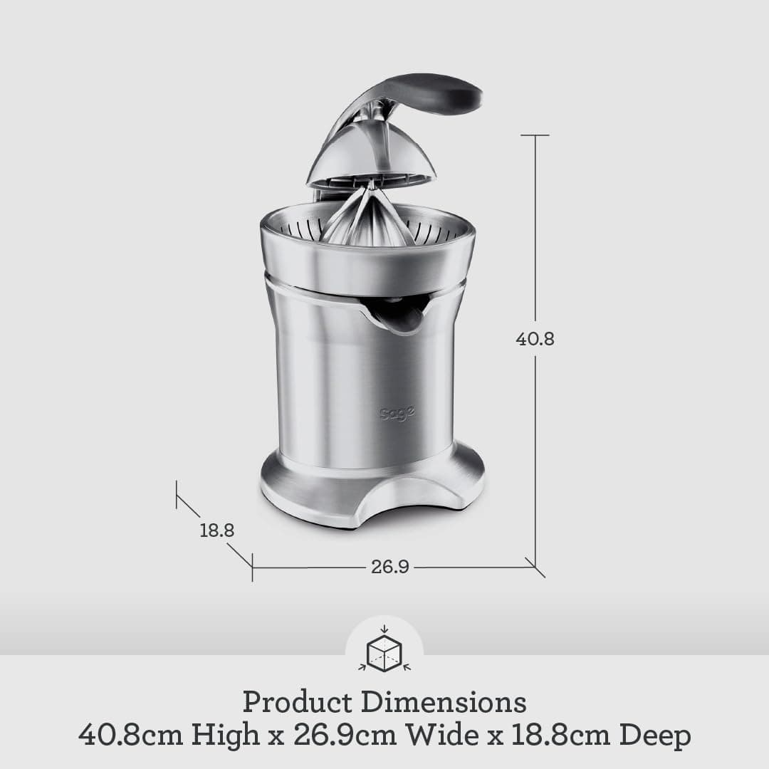 آبمرکبگیر اتوماتیک Sage مدل The Citrus Press Pro مخصوص پرتقال و گریپفروت آبمرکبگیر اتوماتیک Sage مدل The Citrus Press Pro مخصوص پرتقال و گریپفروت
