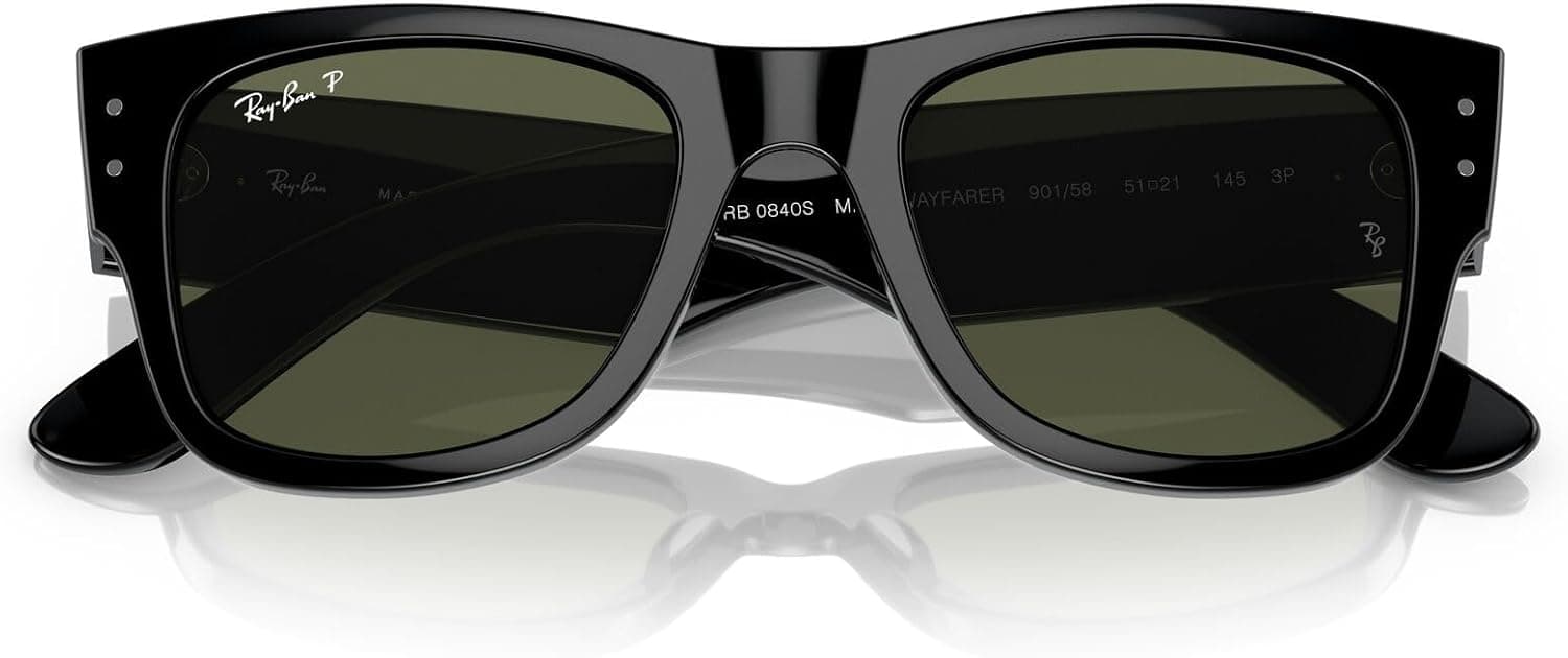 عینک آفتابی مربعی Ray-Ban Mega Wayfarer مدل Rb0840s عینک آفتابی مربعی Ray-Ban Mega Wayfarer مدل Rb0840s