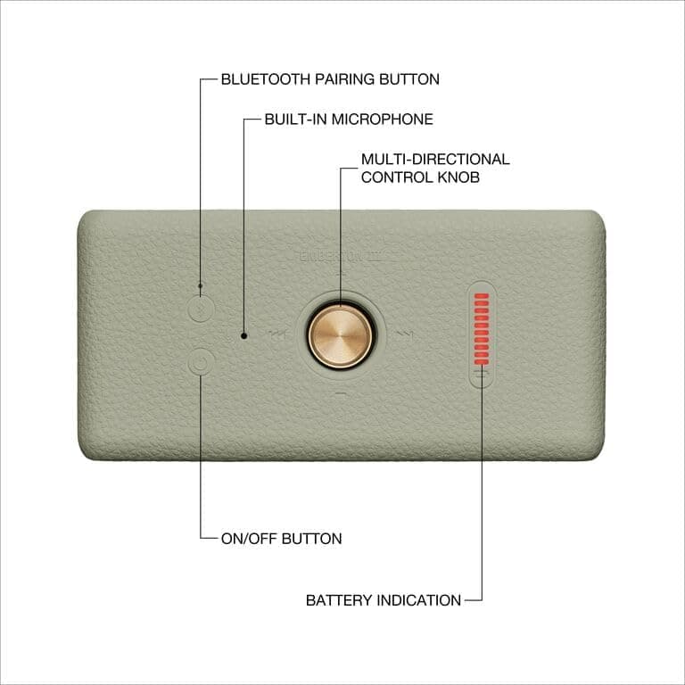 اسپیکر بلوتوثی قابلحمل Marshall مدل Emberton III اسپیکر بلوتوثی قابلحمل Marshall مدل Emberton III