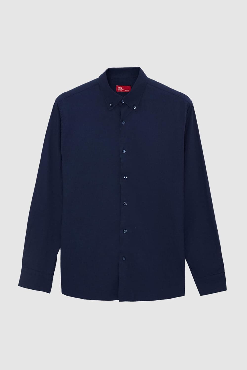 پیراهن مردانه D'S Damat Comfort نارنجی روشن یقه دکمهدار ظاهر کتانی %100 پنبه پیراهن مردانه D'S Damat Comfort نارنجی روشن یقه دکمهدار ظاهر کتانی %100 پنبه