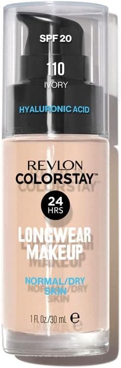 کرم پودر مایع Revlon مدل ColorStay برای پوست معمولی تا خشک 30ml شماره 110 Ivory کرم پودر مایع Revlon مدل ColorStay برای پوست معمولی تا خشک 30ml شماره 110 Ivory