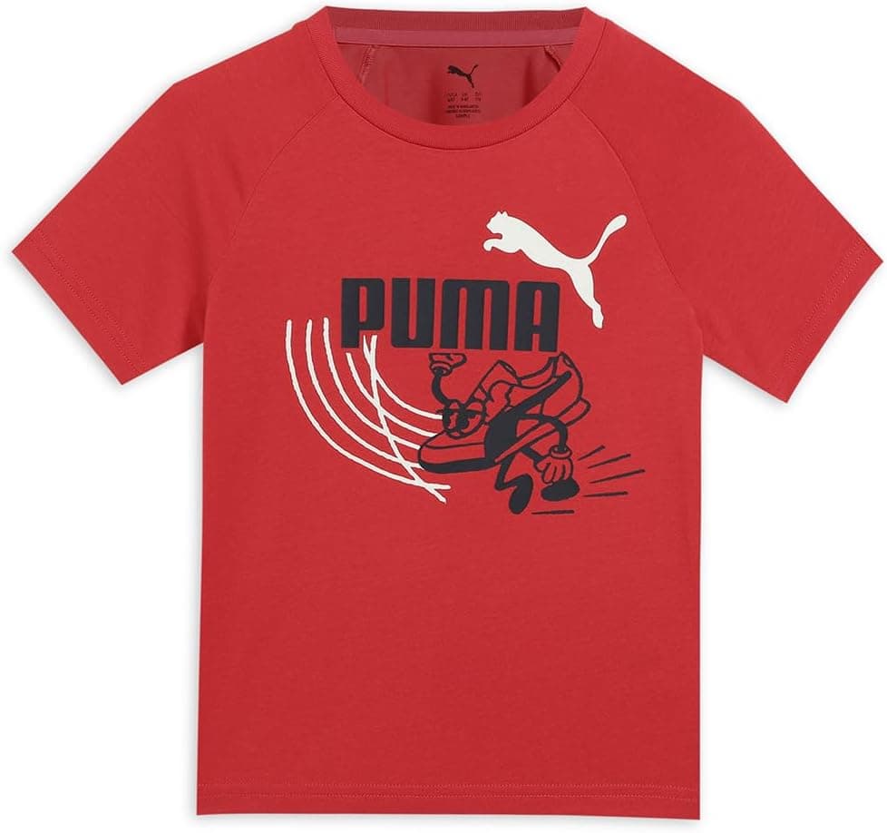 تیشرت یونisex بچگانه PUMA مدل LITTLE RUNNERS تیشرت یونisex بچگانه PUMA مدل LITTLE RUNNERS