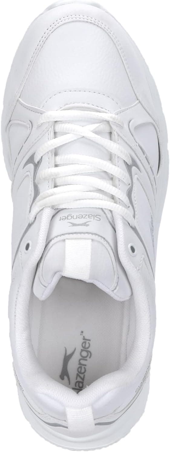 کفش ورزشی مردانه Slazenger مخصوص دویدن و پیادهروی سفید/نقرهای مدل CIRELLI کفش ورزشی مردانه Slazenger مخصوص دویدن و پیادهروی سفید/نقرهای مدل CIRELLI