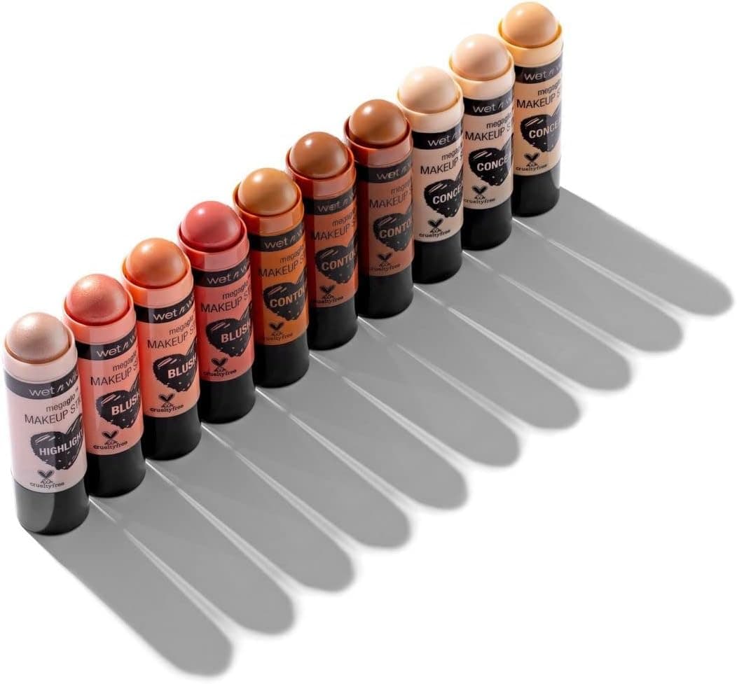 استیک آرایشی Wet n Wild MegaGlo چندکاره با رنگ قابل تنظیم، وگان و بدون تست حیوانی رنگ Where's Walnut? استیک آرایشی Wet n Wild MegaGlo چندکاره با رنگ قابل تنظیم، وگان و بدون تست حیوانی رنگ Where's Walnut?