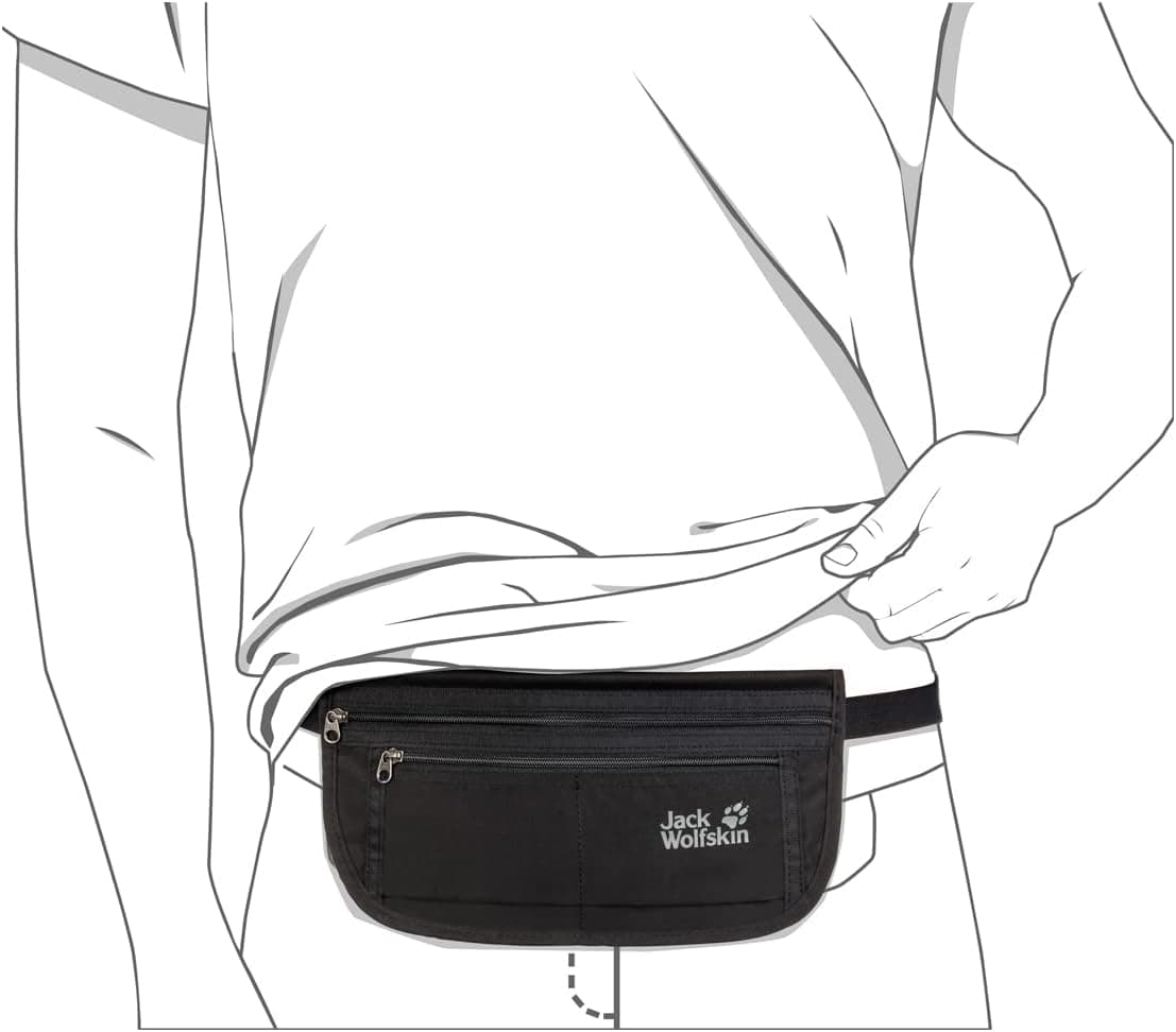 کیف کمری Jack Wolfskin مدل Document Belt De Luxe UNI کیف کمری Jack Wolfskin مدل Document Belt De Luxe UNI