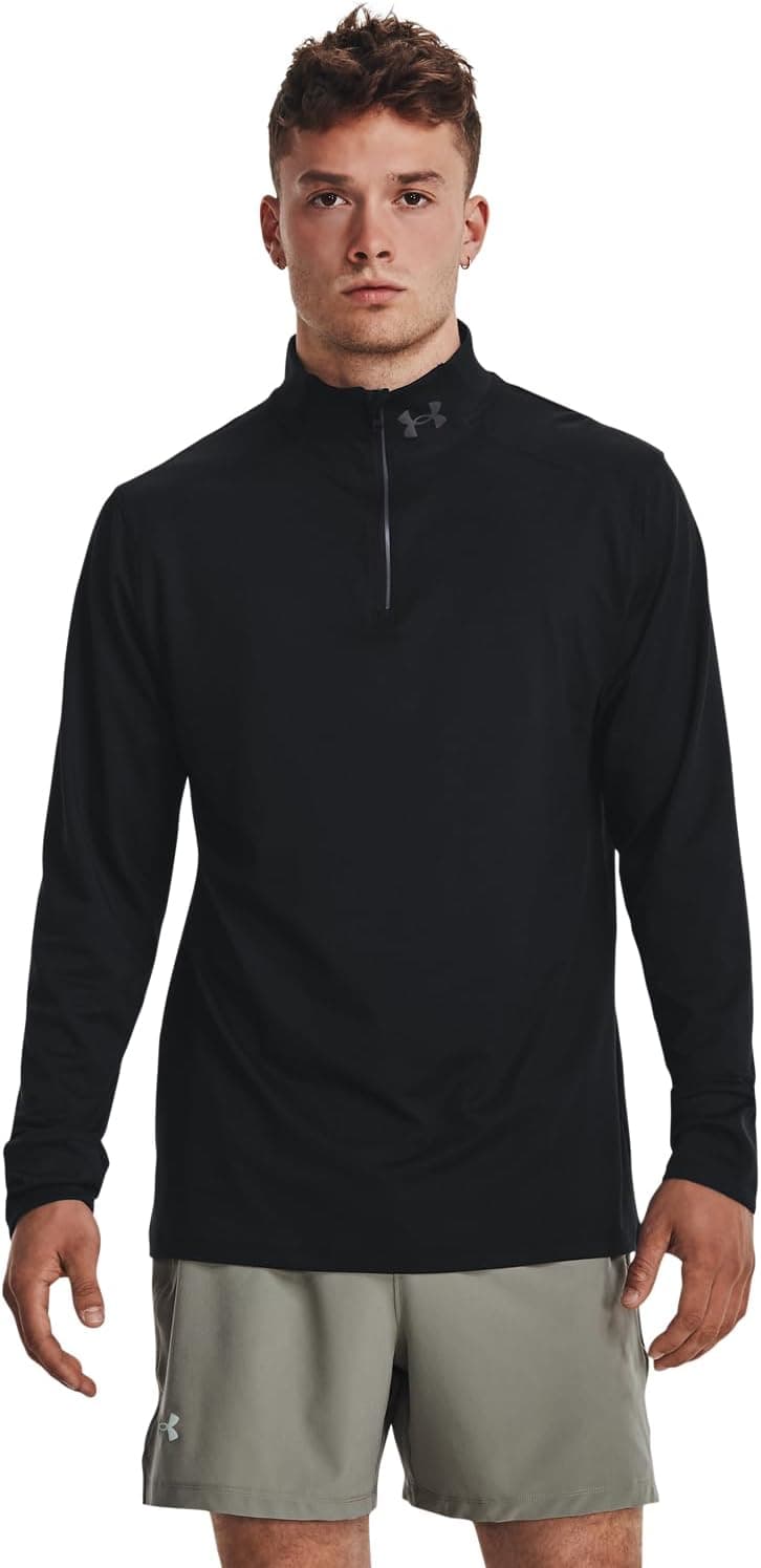 سوئیشرت مردانه Under Armour یقه 1/4 ZIP مدل UA LAUNCH PRO سوئیشرت مردانه Under Armour یقه 1/4 ZIP مدل UA LAUNCH PRO