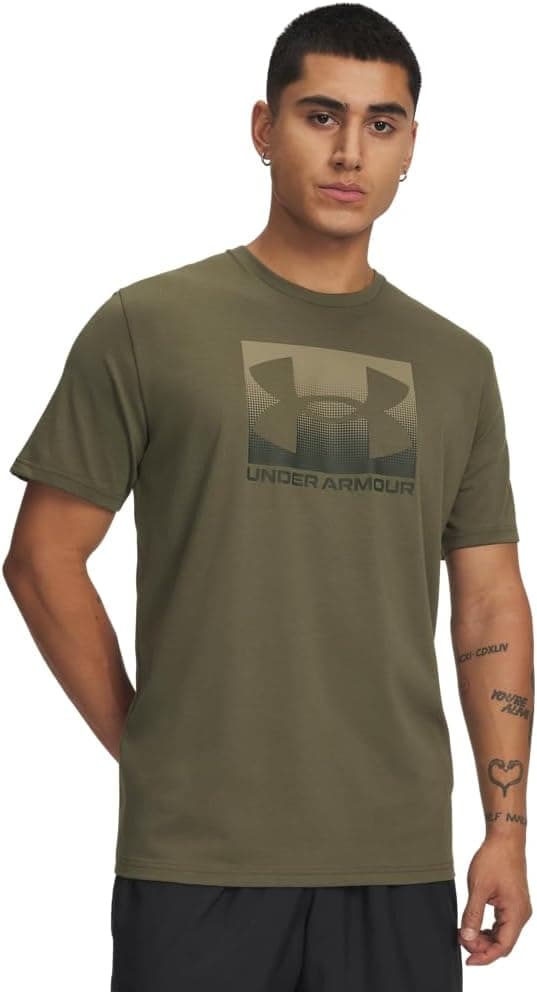 تیشرت ورزشی مردانه Under Armour آستین کوتاه فیت باکسی تیشرت ورزشی مردانه Under Armour آستین کوتاه فیت باکسی