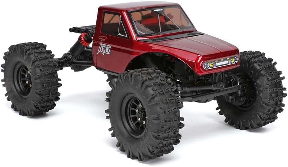 ماشین کنترلی صخرهنورد برقی بزرگسالان Redcat Racing چهارچرخ محرک Ascent-18 APEX 1/18 براشلس کربن فایبر قرمز ماشین کنترلی صخرهنورد برقی بزرگسالان Redcat Racing چهارچرخ محرک Ascent-18 APEX 1/18 براشلس کربن فایبر قرمز