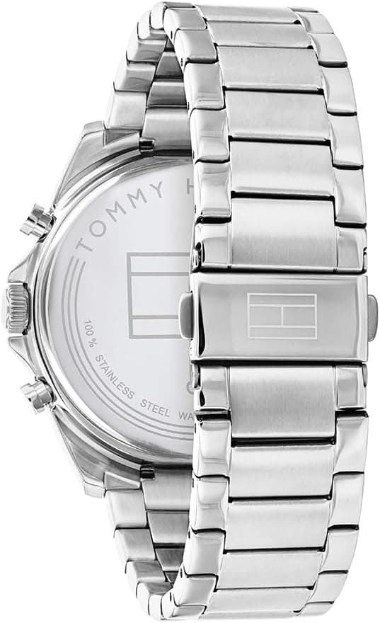 ساعت مچی مردانه Tommy Hilfiger کوارتز آنالوگ مولتیفانکشن بند مش استیل، زنجیری و چرمی ساعت مچی مردانه Tommy Hilfiger کوارتز آنالوگ مولتیفانکشن بند مش استیل، زنجیری و چرمی