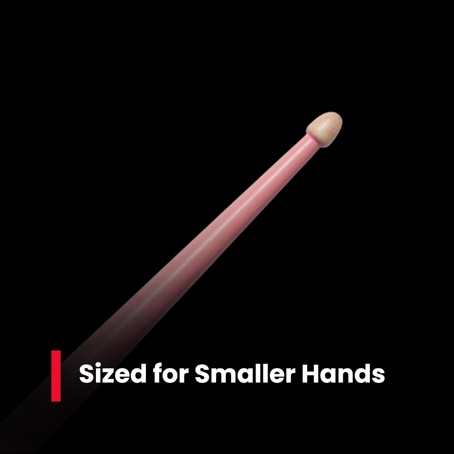 چوب درامز کودک جفتی Vic Firth صورتی از چوب هیکوری 0.520"X13" چوب درامز کودک جفتی Vic Firth صورتی از چوب هیکوری 0.520"X13"