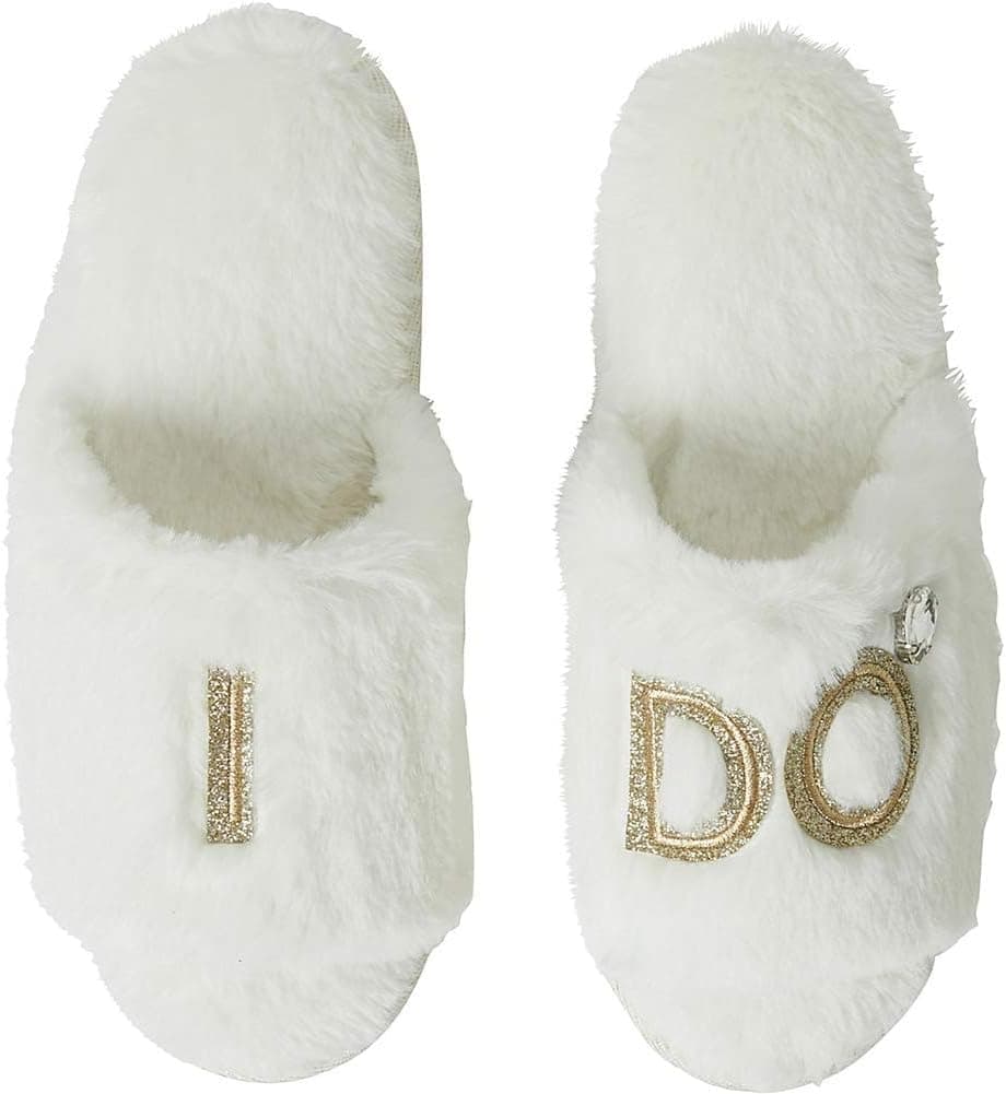 دمپایی زنانه Dearfoams مدل Novelty Bridal Slide دمپایی زنانه Dearfoams مدل Novelty Bridal Slide