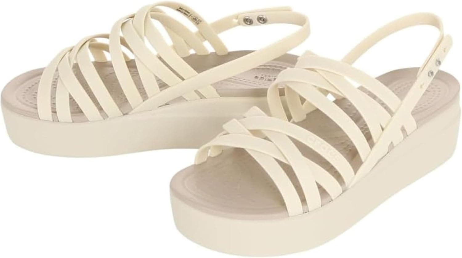 صندل زنانه Crocs با بند و پاشنه گوهای Brooklyn Low مدل 206751-2Y2 صندل زنانه Crocs با بند و پاشنه گوهای Brooklyn Low مدل 206751-2Y2