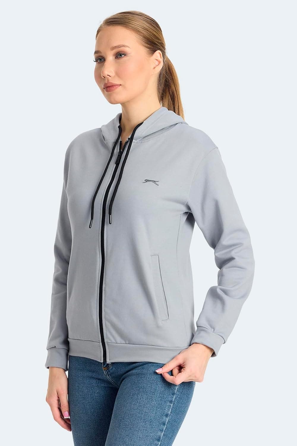سویشرت کلاهدار زنانه Slazenger مدل Kinet سویشرت کلاهدار زنانه Slazenger مدل Kinet