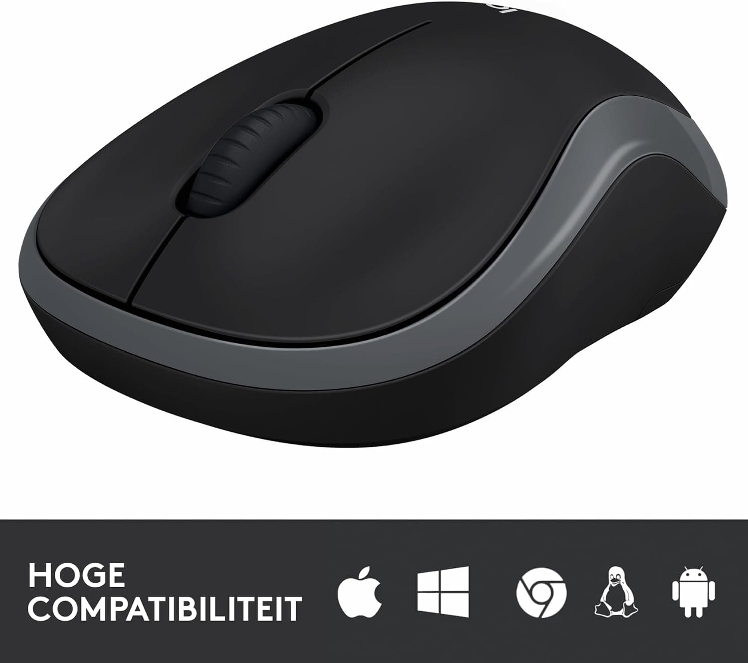 ماوس بیسیم Logitech مدل M185، حسگر اپتیکال 1.000 DPI، خاکستری ماوس بیسیم Logitech مدل M185، حسگر اپتیکال 1.000 DPI، خاکستری