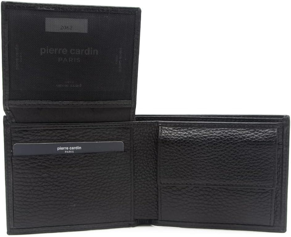 کیف پول مردانه Pierre Cardin چرمی Floater سیاه مدل PC2062 کیف پول مردانه Pierre Cardin چرمی Floater سیاه مدل PC2062