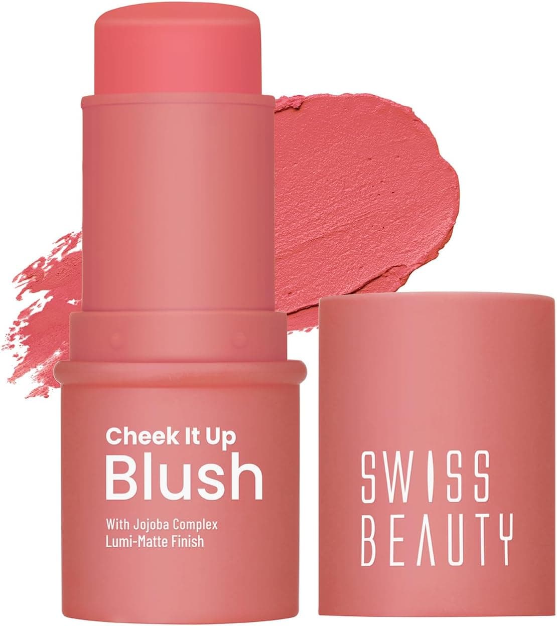 رژگونه SWISS BEAUTY Cheek It Up با روغن جوجوبا، فینیش لومی-مات رنگ Chic Me Up، 8g رژگونه SWISS BEAUTY Cheek It Up با روغن جوجوبا، فینیش لومی-مات رنگ Chic Me Up، 8g