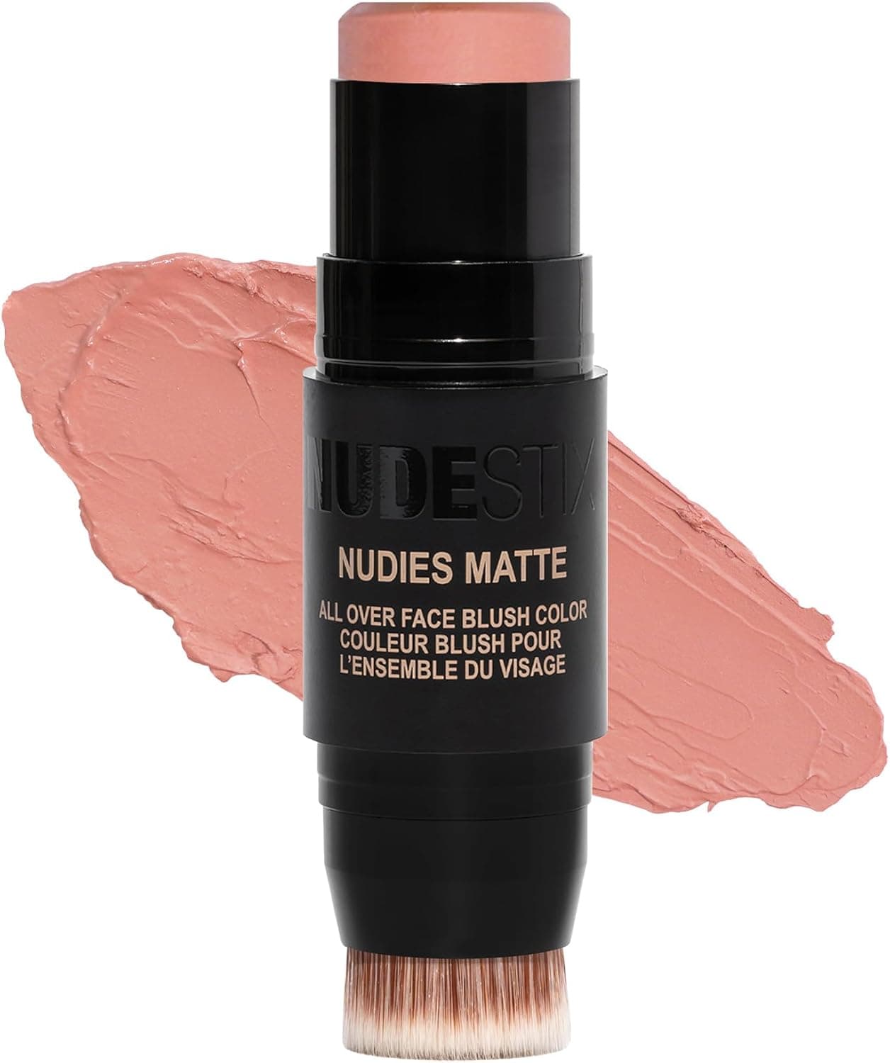 رژگونه استیکی کرمی چندمنظوره Nudestix با برس ترکیبکننده مدل Bare Back رژگونه استیکی کرمی چندمنظوره Nudestix با برس ترکیبکننده مدل Bare Back