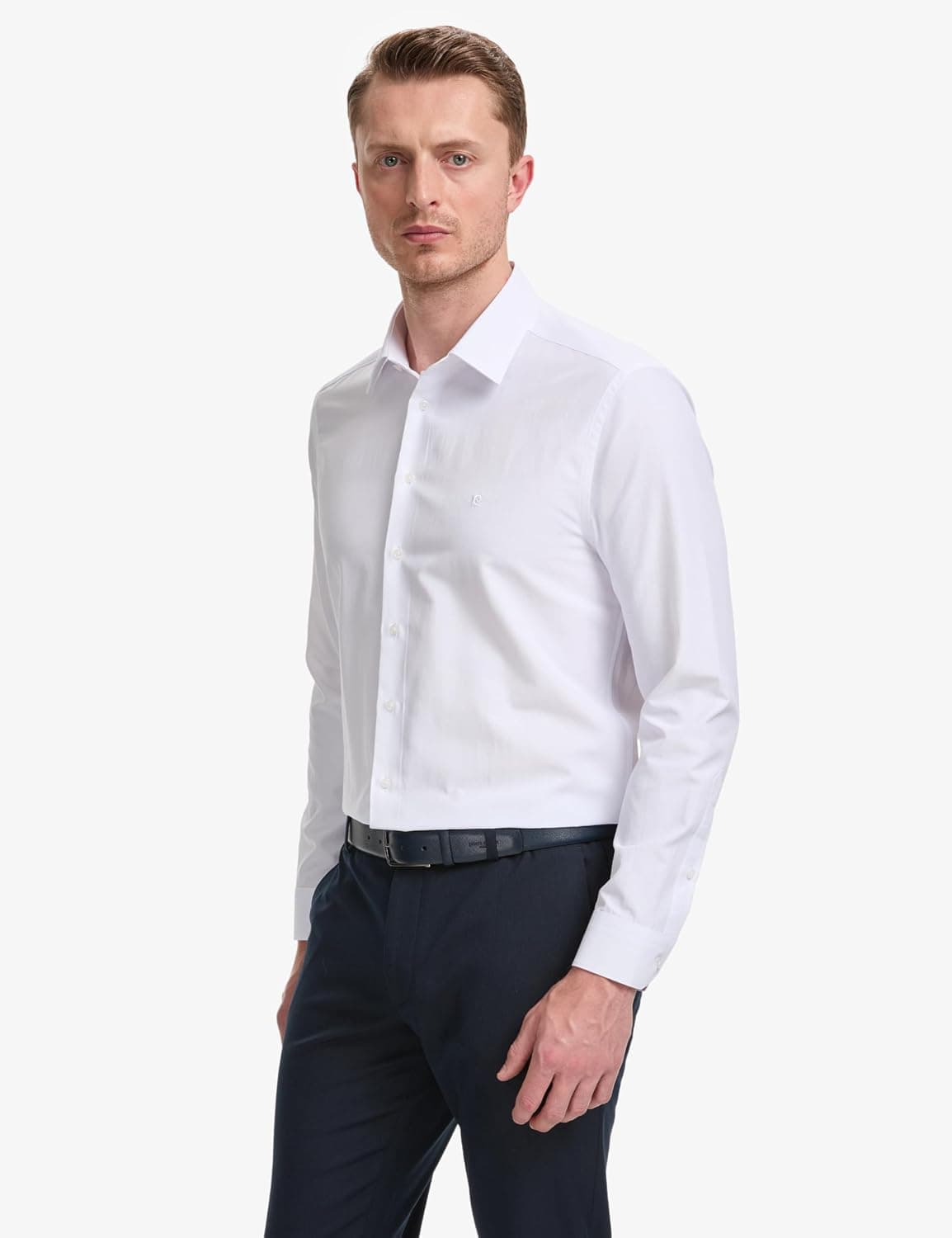 پیراهن مردانه Pierre Cardin سفید Basic مدل 50325337-VR013 پیراهن مردانه Pierre Cardin سفید Basic مدل 50325337-VR013