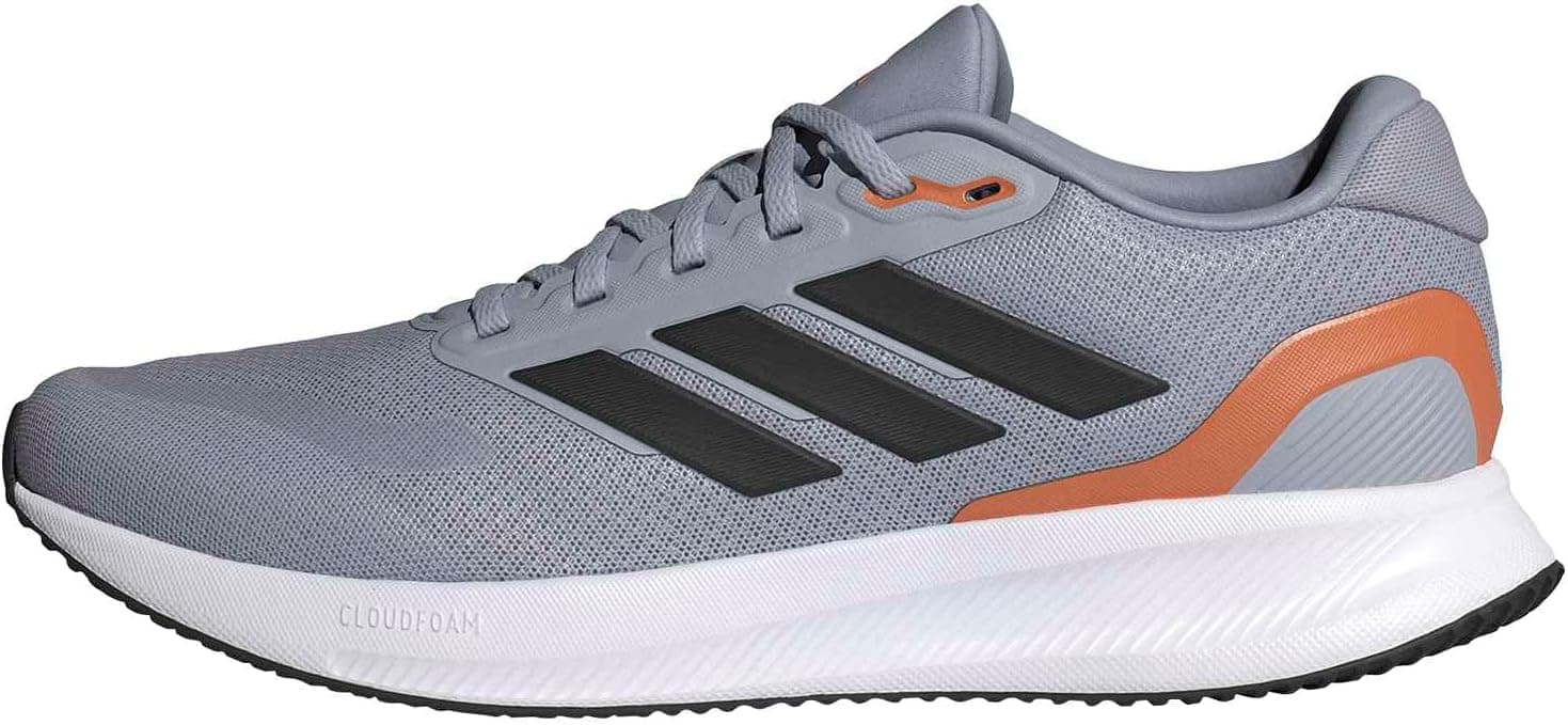 کفش دویدن مردانه adidas Runfalcon 5 طوسی مدل JQ6978 کفش دویدن مردانه adidas Runfalcon 5 طوسی مدل JQ6978