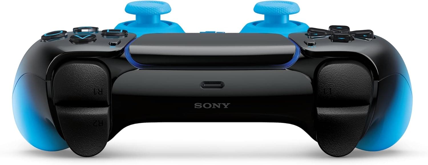 دسته بازی بیسیم PlayStation مدل DualSense رنگ آبی ریتم برای PS5 دسته بازی بیسیم PlayStation مدل DualSense رنگ آبی ریتم برای PS5