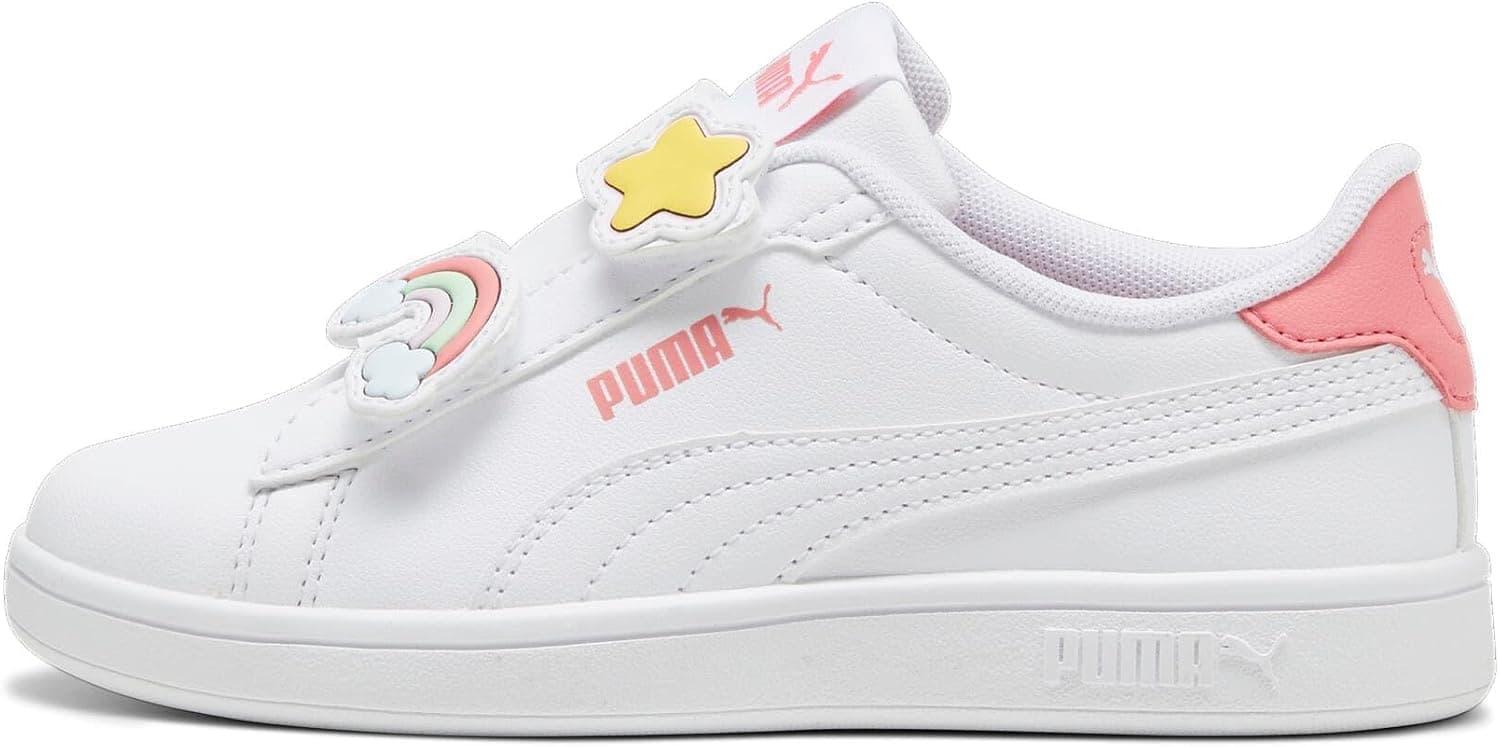 کفش ورزشی دخترانه PUMA مدل Puma Smash 3.0 Badges V PS کفش ورزشی دخترانه PUMA مدل Puma Smash 3.0 Badges V PS