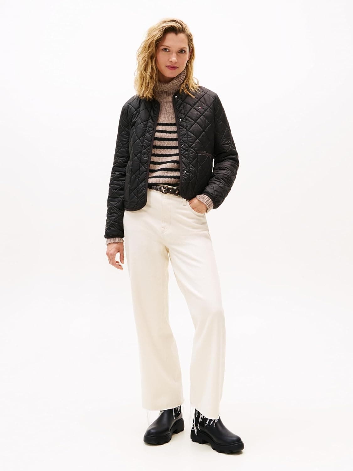 بوت بارانی زنانه Tommy Hilfiger Flag مچبلند آستر گرم مدل Fw0fw08974 بوت بارانی زنانه Tommy Hilfiger Flag مچبلند آستر گرم مدل Fw0fw08974