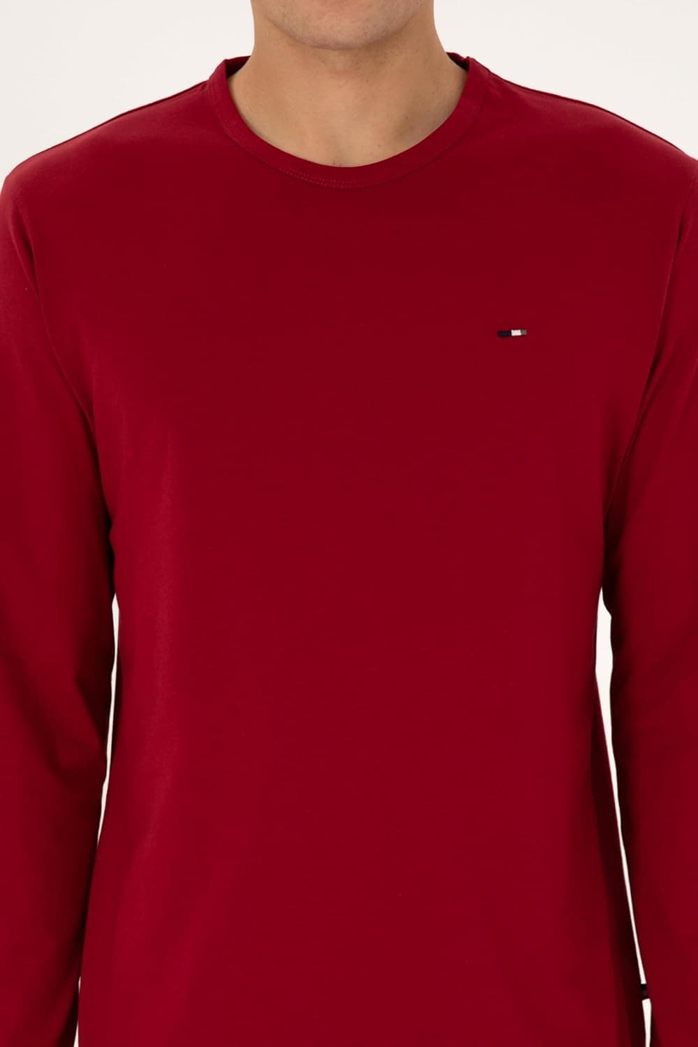 ست پیژامه مردانه U.S. POLO ASSN. زرشکی مدل 50318612-VR014 ست پیژامه مردانه U.S. POLO ASSN. زرشکی مدل 50318612-VR014