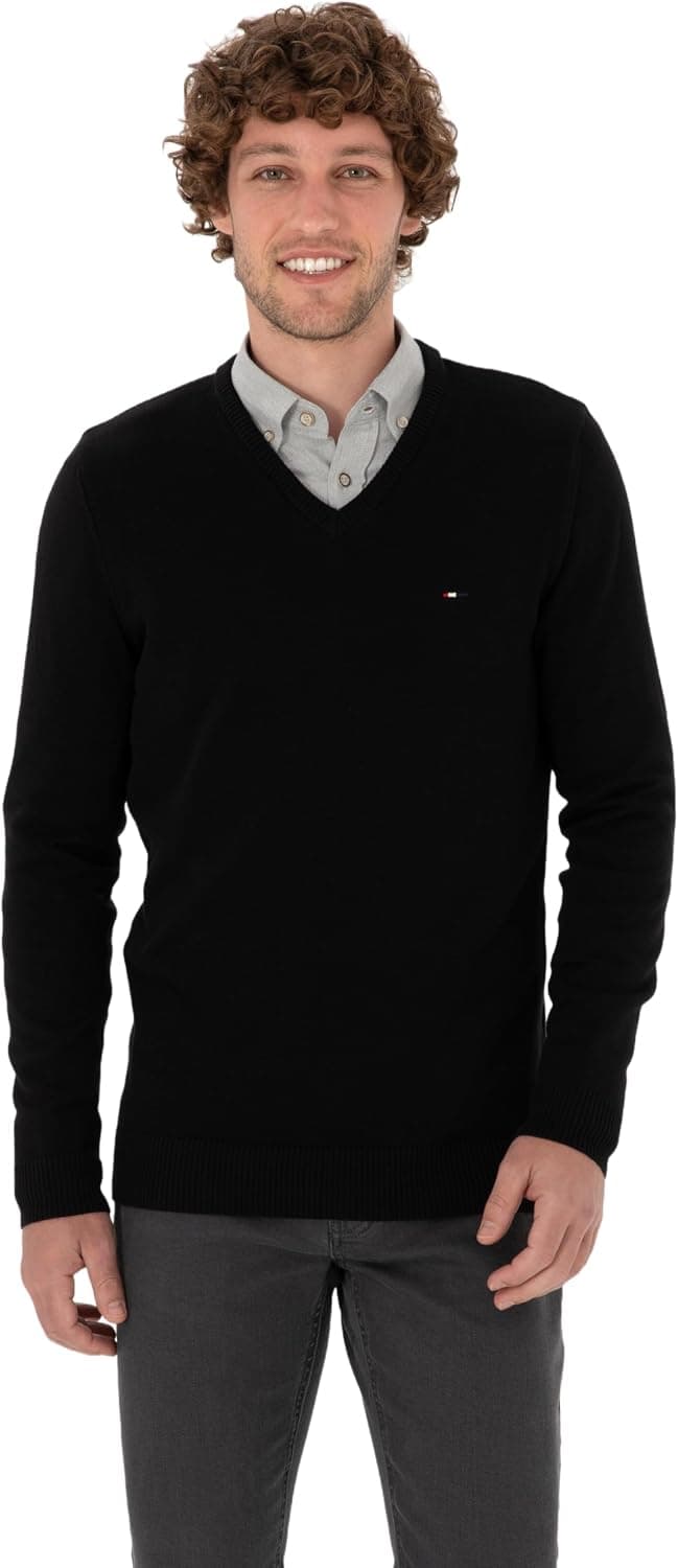 پلیور مردانه U.S. Polo Assn. مشکی مدل 50313668-VR046 پلیور مردانه U.S. Polo Assn. مشکی مدل 50313668-VR046