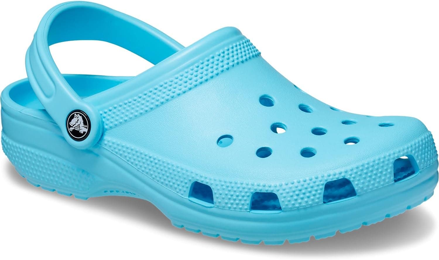 دمپایی یونیسکس Crocs Classic فیروزهای مدل 10001 دمپایی یونیسکس Crocs Classic فیروزهای مدل 10001