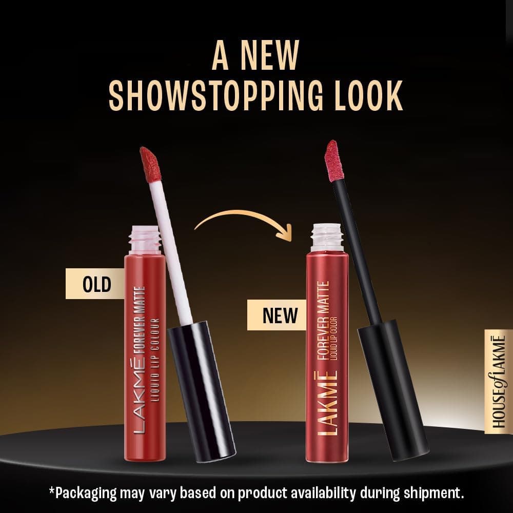 رنگ لب مایع مات LAKMÉ مدل Wine Touch، 5.6ml رنگ لب مایع مات LAKMÉ مدل Wine Touch، 5.6ml