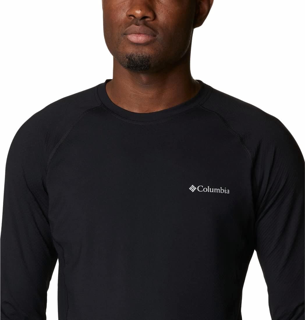 تیشرت آستین بلند یقه گرد مردانه Columbia با پارچه Omni-Heat Infinity Knit تیشرت آستین بلند یقه گرد مردانه Columbia با پارچه Omni-Heat Infinity Knit